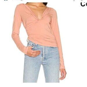 The Line by K Umi Longsleeve Top in Blush